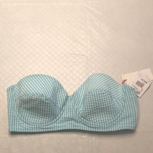 Vineyard Vines Seersucker Swimsuit Top